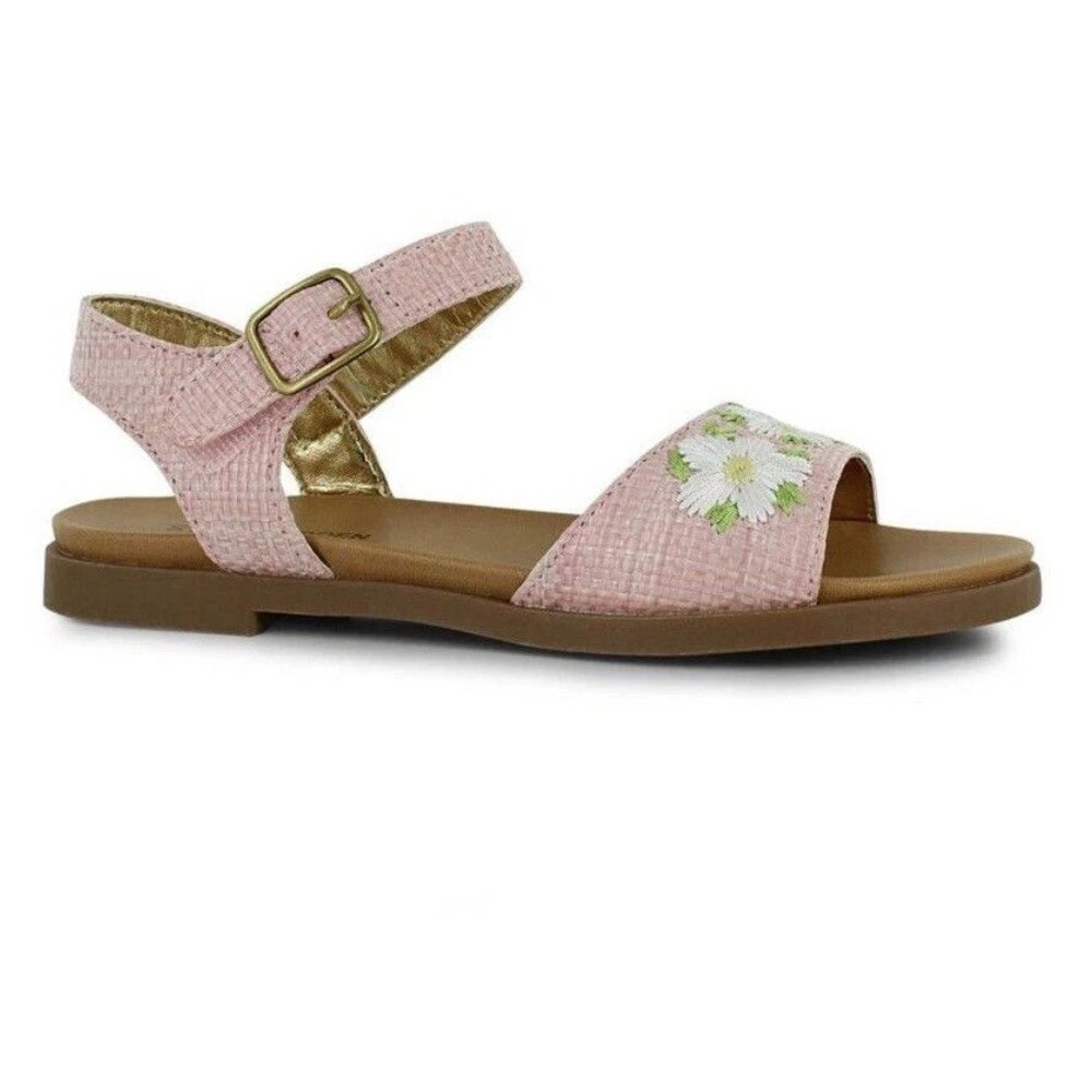 NEW Little Kids Steve Madden Telana Pink Woven Sandals Size 12 NIB